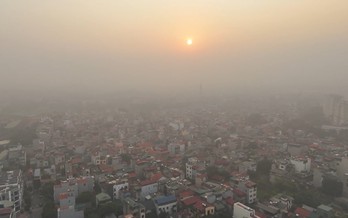 Không khí Hà Nội lại ô nhiễm