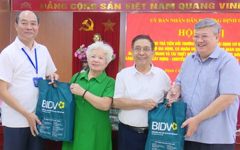 Phường Định Công chi trả bồi thường đợt 1 dự án Trục không gian Quốc lộ 1A