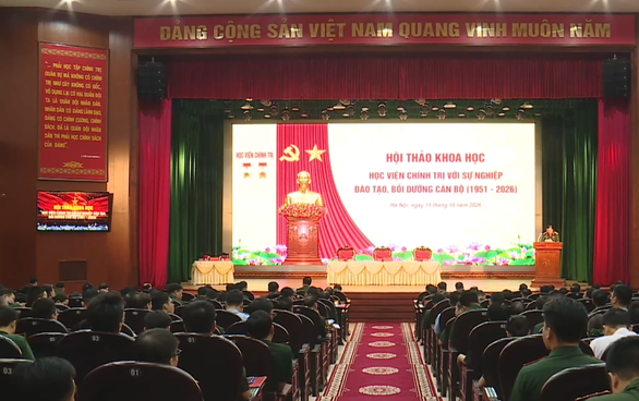 Học viện Chính trị: Hội thảo nâng cao đào tạo, bồi dưỡng cán bộ